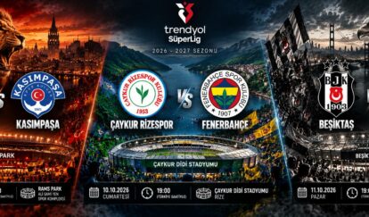 Süper Lig Geri Döndü: Galatasaray, Fenerbahçe ve Beşiktaş Hafta Sonuna Damga Vurmaya Hazırlanıyor